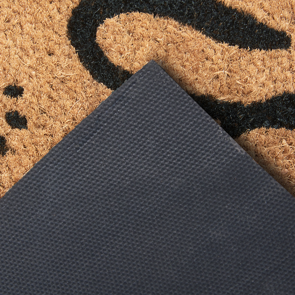 Fußmatte Kokos Cat Paws Welcome - Kokos - Beige / Schwarz
