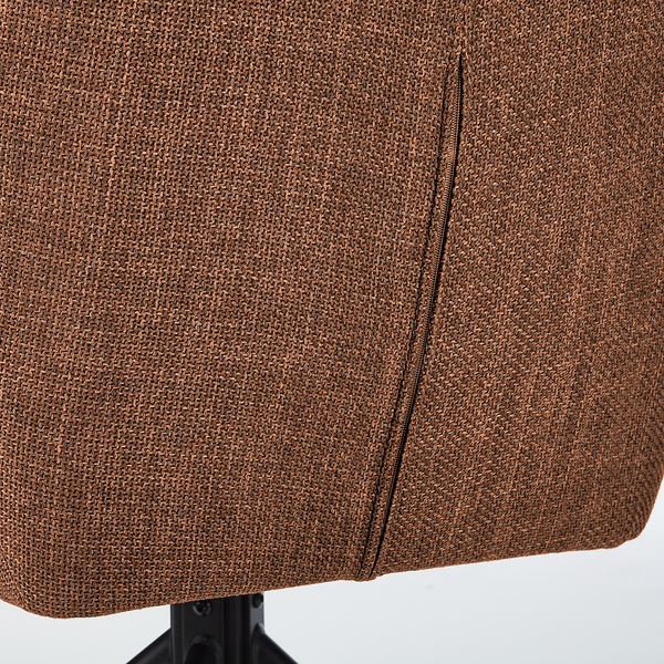 Drehbarer Armlehnenstuhl Solin - Rostbraun