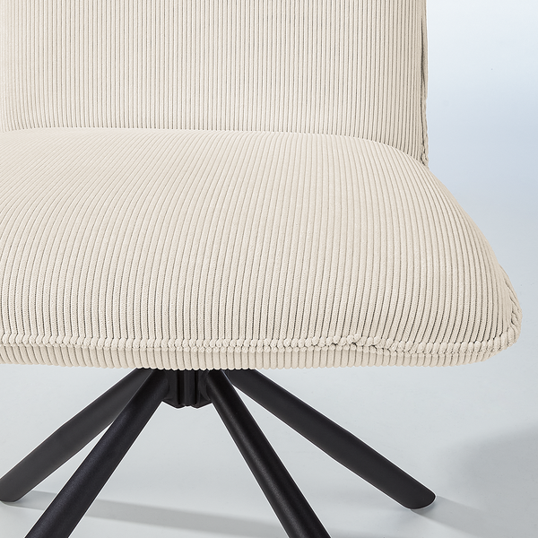 Esszimmerstuhl Twatasha 2er- Set - Creme