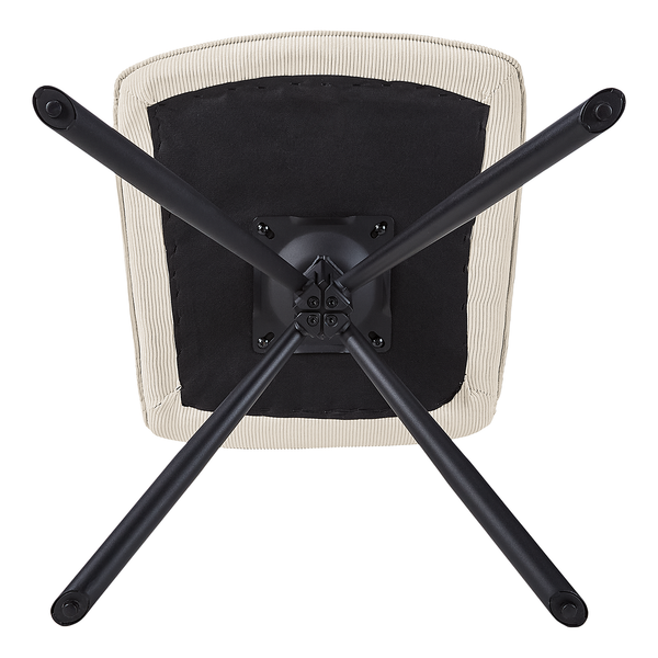 Esszimmerstuhl Twatasha 2er- Set - Creme