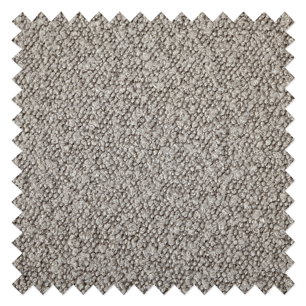 Drehbarer Armlehnenstuhl Mollvika - Grau - Bouclé - Buche - Eisen - 59 x 89 x 63 cm
