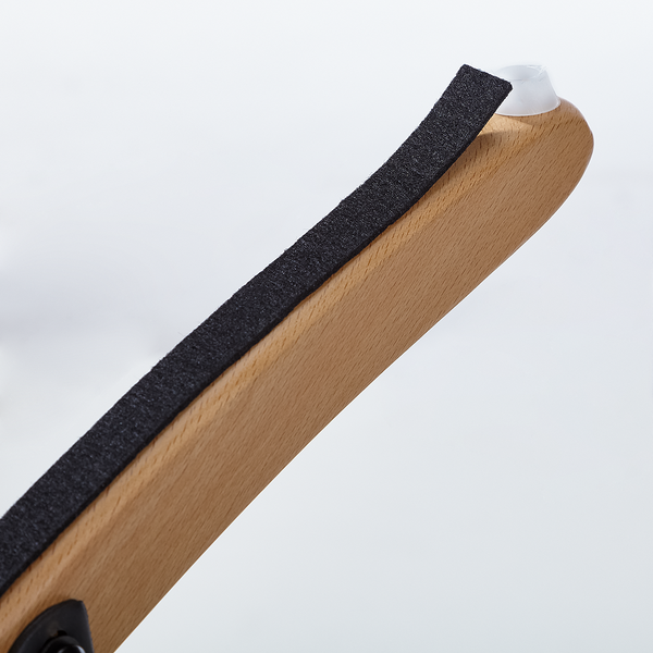 Schaukelstuhl Timely - Grau - Cord