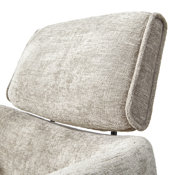 Drehbarer Armlehnenstuhl ZOTATAL - Beige