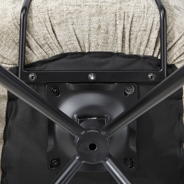 Drehbarer Armlehnenstuhl ZOTATAL - Beige