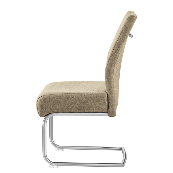 Freischwinger Gately 2er-Set - Cappuccino