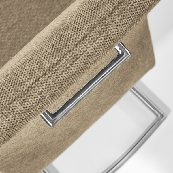 Freischwinger Gately 2er-Set - Cappuccino