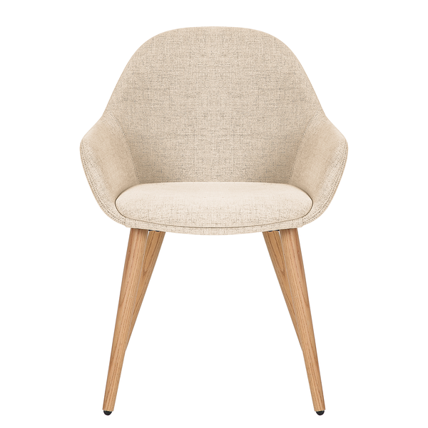 Polsterstuhl Senteo 2er-Set - Creme