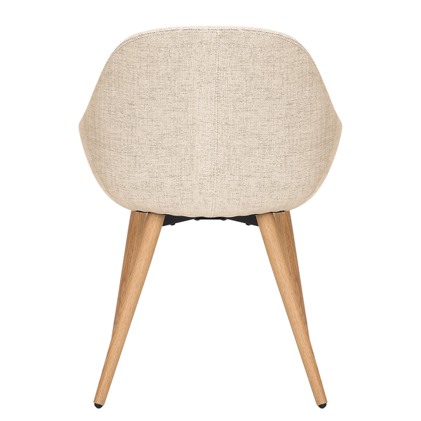 Polsterstuhl Senteo 2er-Set - Creme