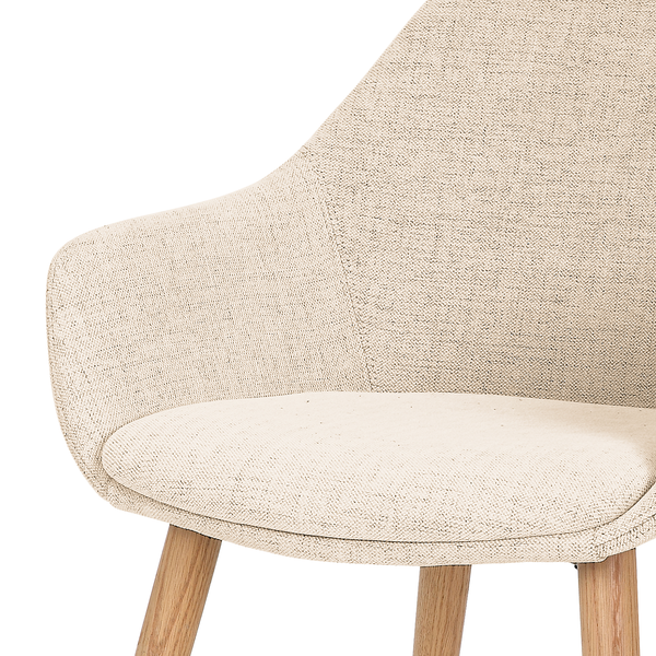 Polsterstuhl Senteo 2er-Set - Creme