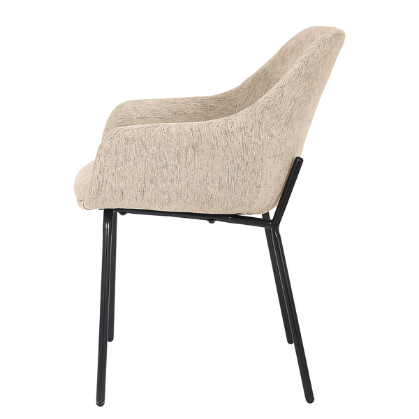 Polsterstuhl Lovall - Beige