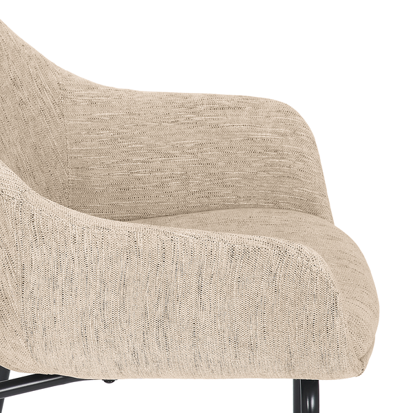 Polsterstuhl Lovall - Beige