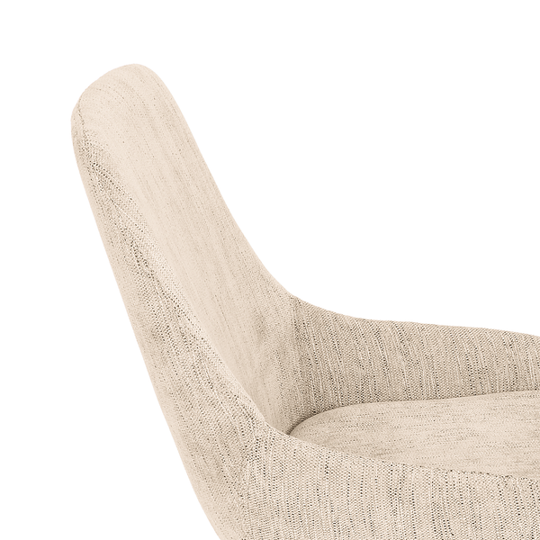 Polsterstuhl Lakins 2er-Set - Beige