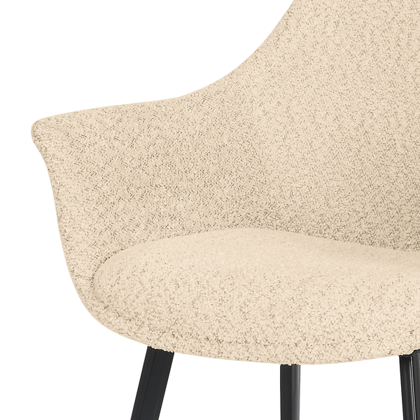 Polsterstuhl Drisco - Beige