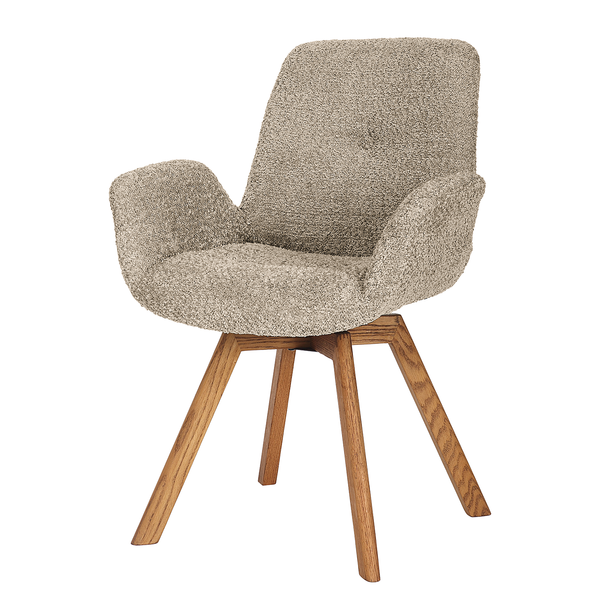 Polsterstuhl Viscount - Cappuccino