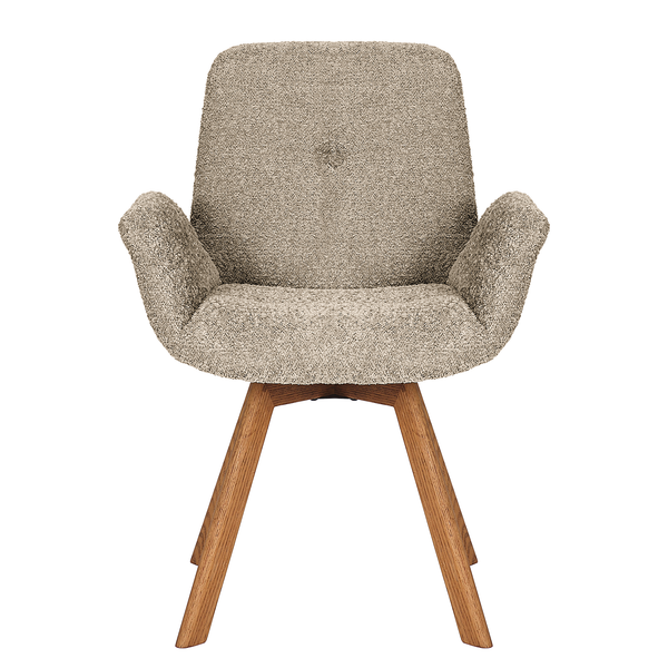 Polsterstuhl Viscount - Cappuccino