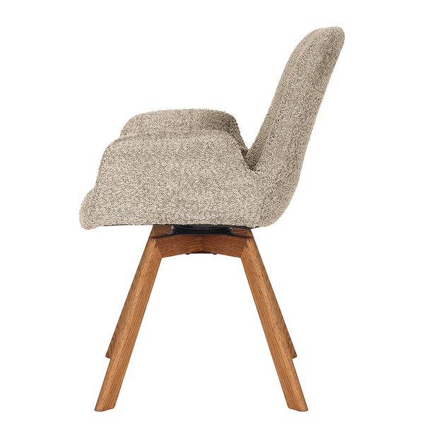 Polsterstuhl Viscount - Cappuccino