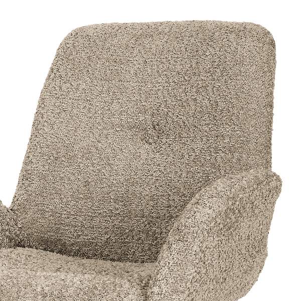 Polsterstuhl Viscount - Cappuccino