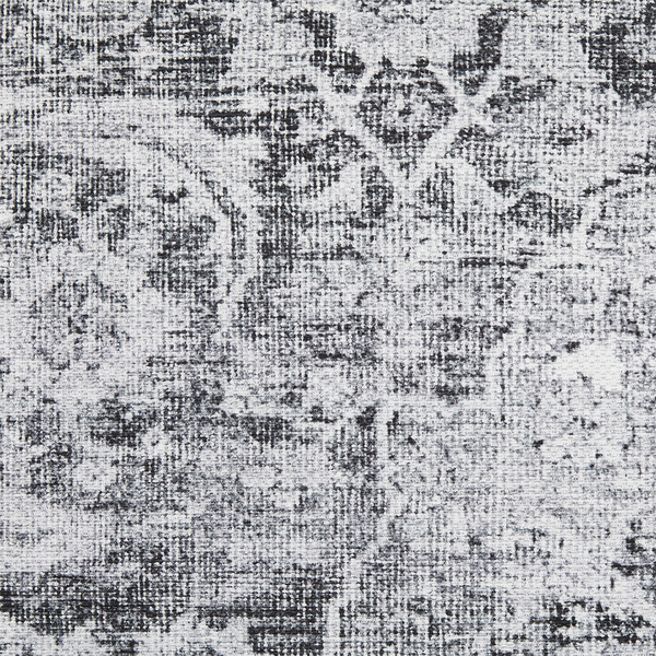 Teppich Lago Typ B - Polyester - Grau / Weiß - 200 x 290 cm