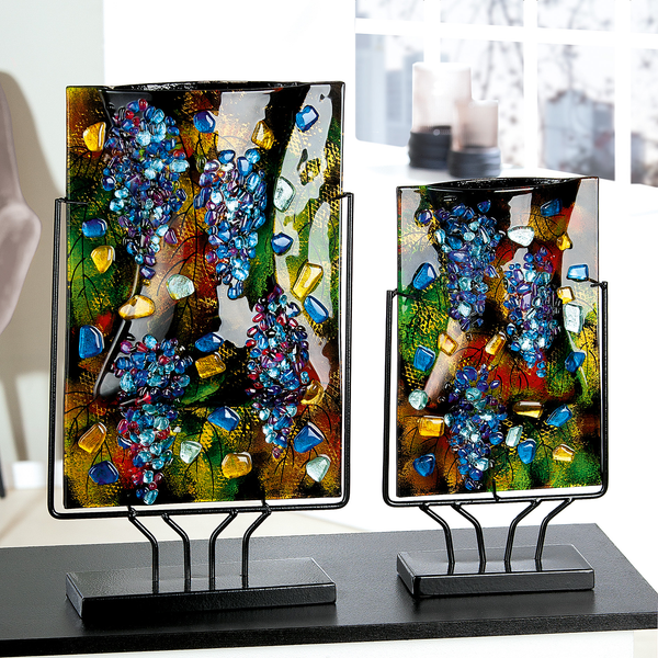 Vase Pierre - Glas - Multicolor - 29 x 47 cm