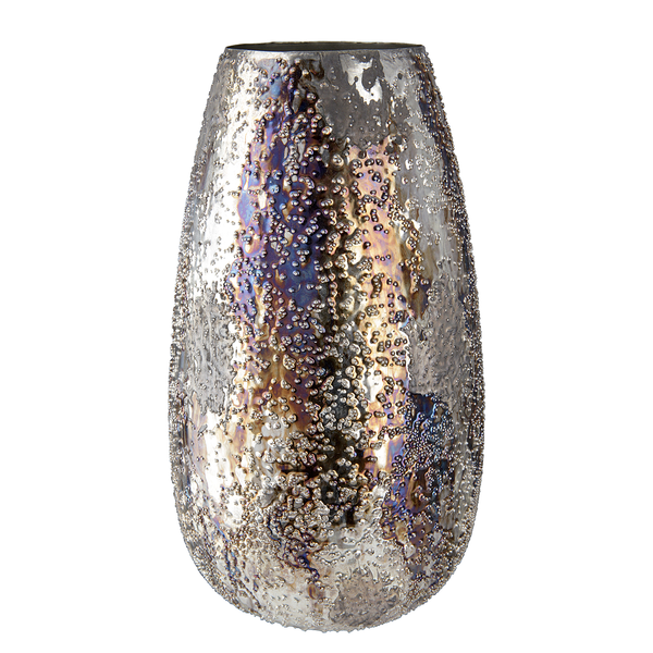 Vase Pavone - Eisen - Braun - 17 x 30 cm