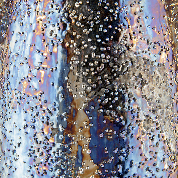 Vase Pavone - Eisen - Braun - 17 x 30 cm