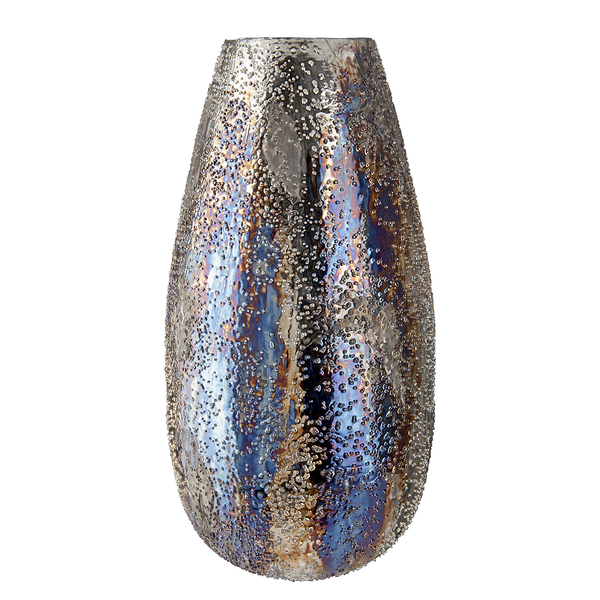 Vase Pavone - Eisen - Braun - 21 x 39 cm