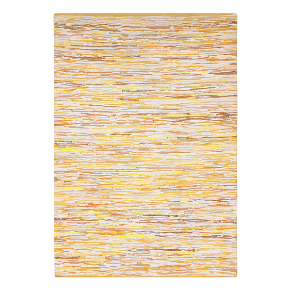 Kurzflorteppich Amira - Baumwolle - Gold / Mix -  230 x 160 cm - Gold - 230 x 160 cm