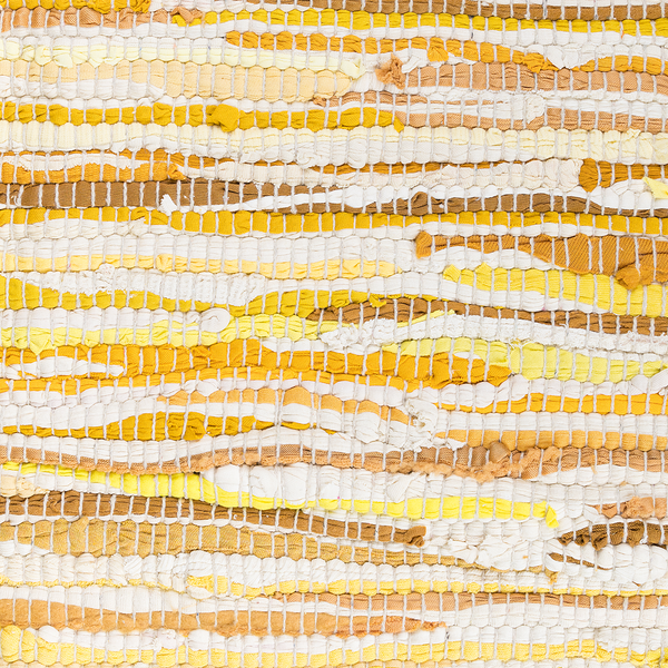 Kurzflorteppich Amira - Baumwolle - Gold / Mix -  230 x 160 cm - Gold - 230 x 160 cm