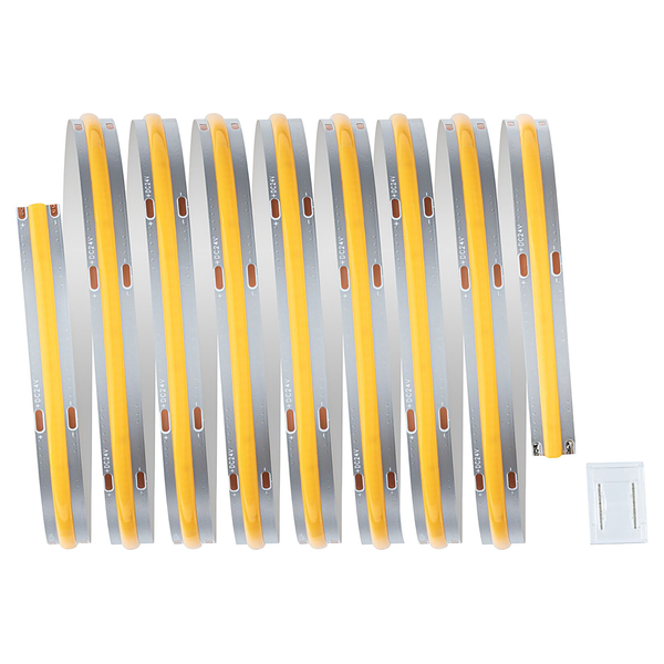 MaxLED-Stripe 500 COB Warmweiß - Polyacryl - Silber