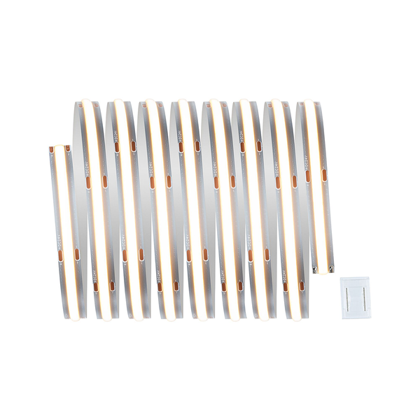 MaxLED-Stripe 500 COB Warmweiß - Polyacryl - Silber
