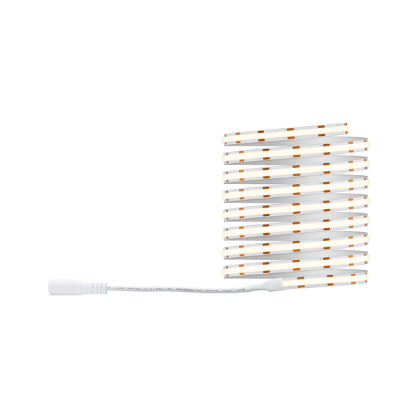 LED-Stripe Set SimpLED COB Warmweiß - Aluminium - Weiß - Breite: 300 cm