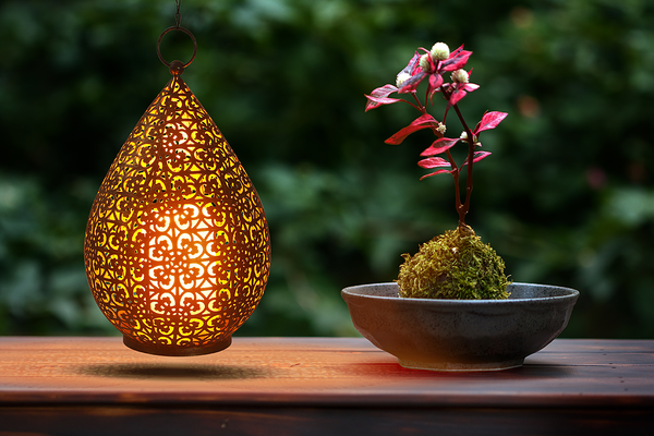 LED-Solarleuchte Binz - Eisen - Gold