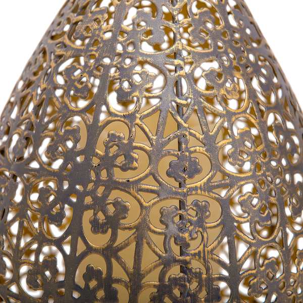 LED-Solarleuchte Binz - Eisen - Gold