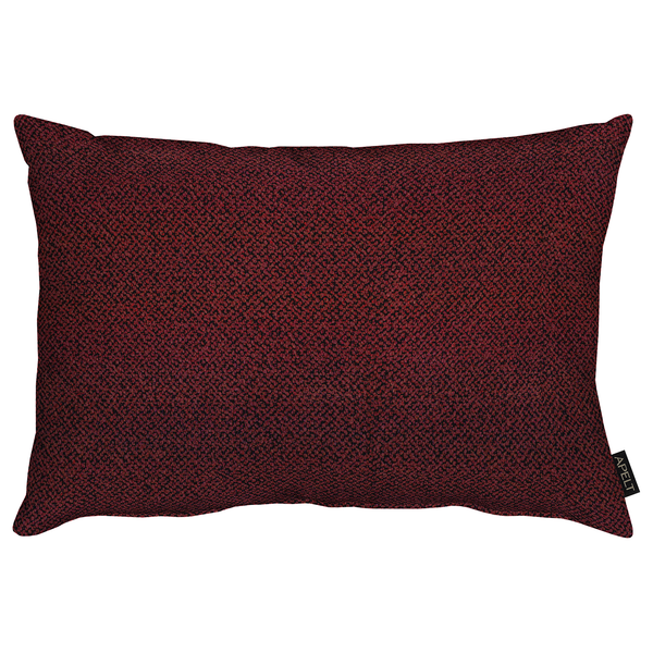 Dekokissen Tony - Polyester - Bordeaux - 60 x 40 cm - Bordeaux - 40 x 60 cm