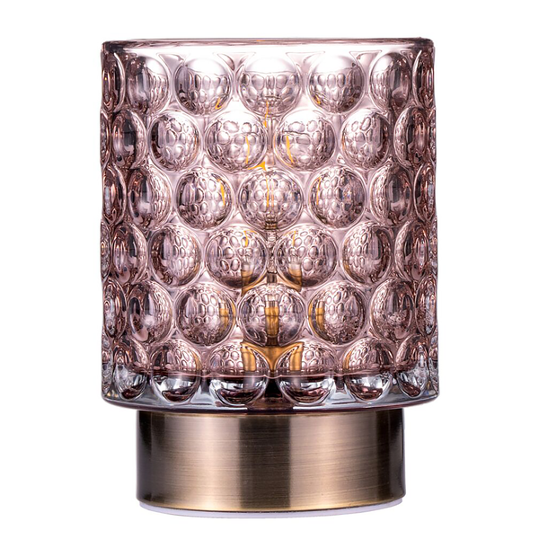 Tischleuchte Bright Glamour - Aluminium - Messing