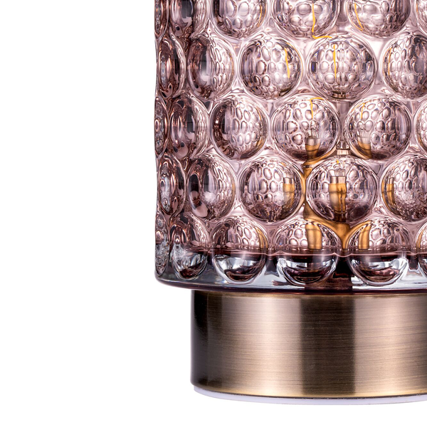 Tischleuchte Bright Glamour - Aluminium - Messing