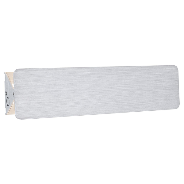 Wandleuchte Katla - Aluminium - Silber - Breite: 31 cm