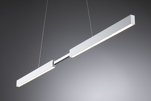 Pendelleuchte Puric Aptare - Aluminium / Polycarbonat - Weiß