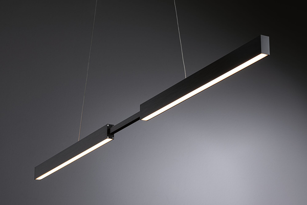 Pendelleuchte Puric Aptare - Aluminium - Schwarz