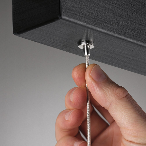 Pendelleuchte Puric Aptare - Aluminium - Schwarz
