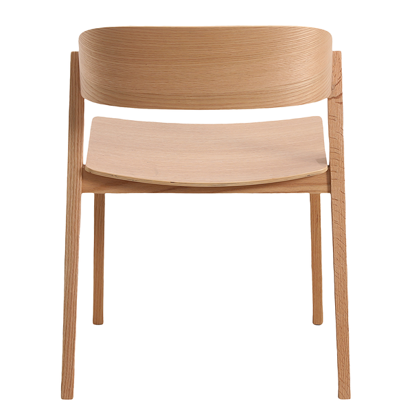 2er Set Esszimmerstühle Flomaton - Braun - Eiche - 57 x 76 x 52 cm