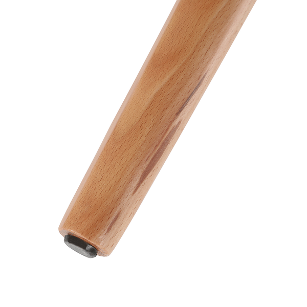 Armlehnenstuhl HAWBUSH 2er-Set - Buche massiv / Papierschnurgeflecht - Braun