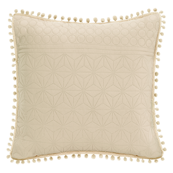 Dekokissen Ladore - Polyester - Beige - 45 x 45 cm