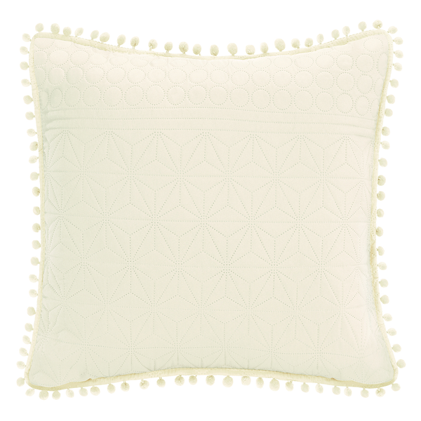 Dekokissen Ladore - Polyester - Creme - 45 x 45 cm