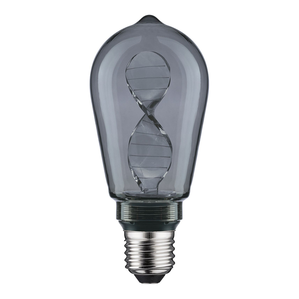 LED-Leuchtmittel Inner Glow Helix Typ C - Glas - Grau - Grau