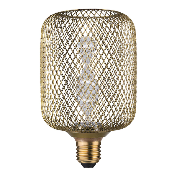 LED-Leuchtmittel Glow Zyl Helix - Metall - Messing - Messing