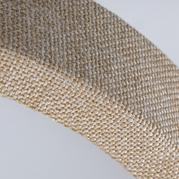 LED-Deckenleuchte Cosara Typ A - Kunststoff / Textil - Beige - 1-flammig - Beige