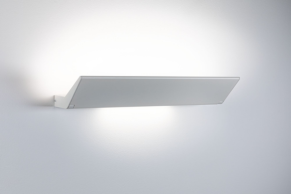 LED-Wandleuchte Ranva Typ A - Metall - Weiß - 1-flammig - Weiß