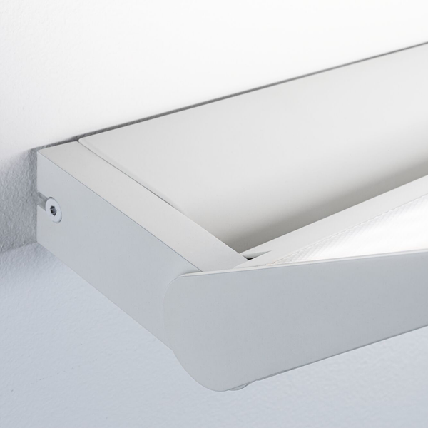 LED-Wandleuchte Ranva Typ A - Metall - Weiß - 1-flammig - Weiß