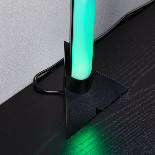 Standfuß LED-Entertain Lightbar 2er Set - Kunststoff / Metall - Schwarz